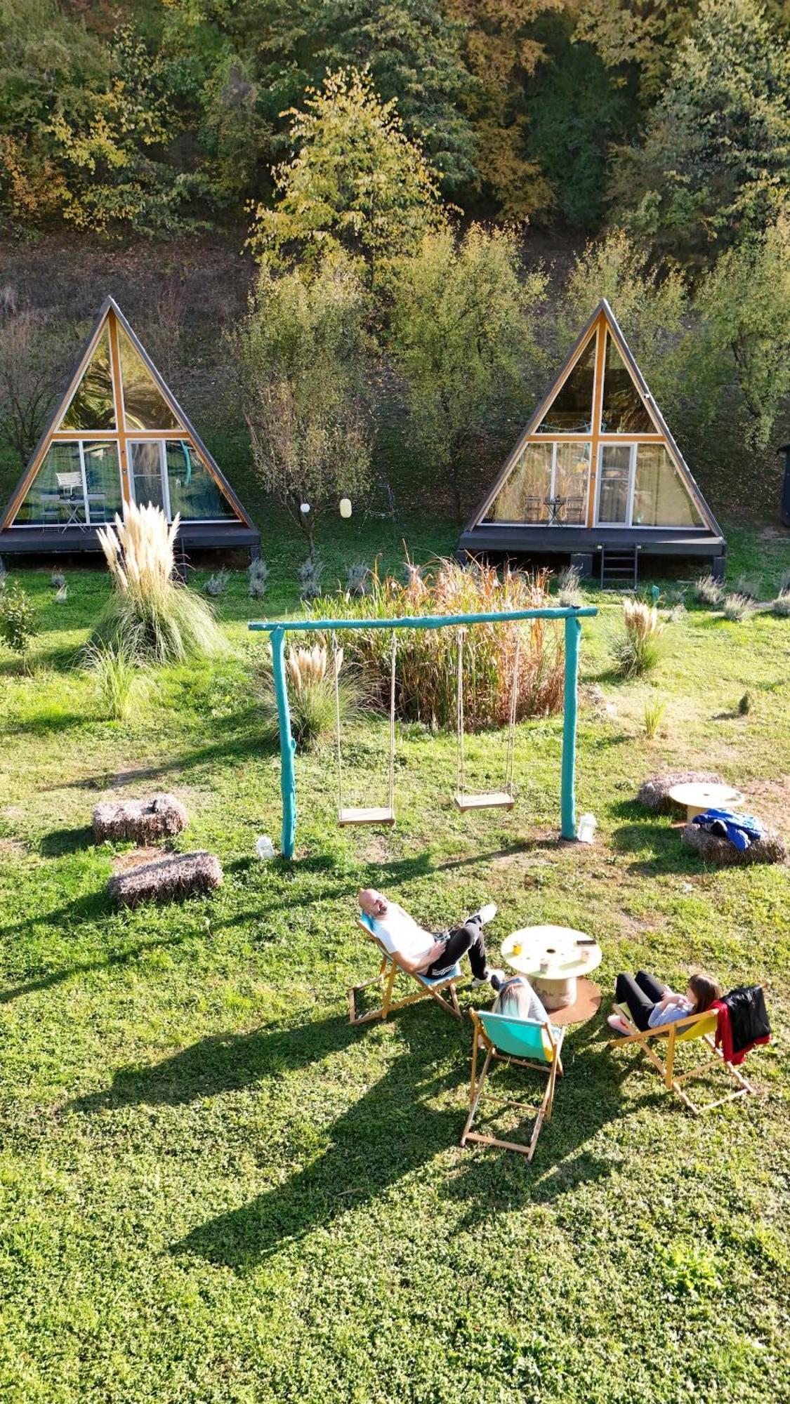 Cabane A-Frame Svinita Экстерьер фото